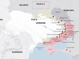 Krieg in der Ukraine: Wo die Front verläuft – März bis Mai 2026