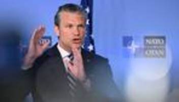 Nato: Hegseth kündigt weitere Überprüfung der US-Truppenpräsenz in Europa an