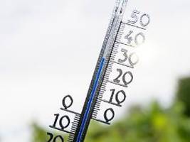 heute kommt die hitzewelle: wetterwarnung: so heiß wird es in deutschland