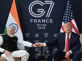 Besuch angekündigt: Trump sieht Handelsabkommen mit Indien auf der Zielgeraden