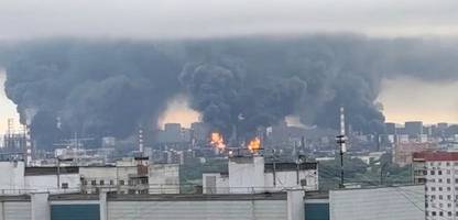russland: ukrainische drohnen treffen raffinerie in moskau