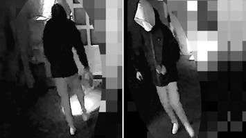 familie mit sprengstoff bedroht: polizei zeigt video vom tatverdächtigen