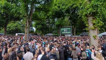 hamburger biergarten erwartet am sonnabend ansturm zum deutschen wm-spiel