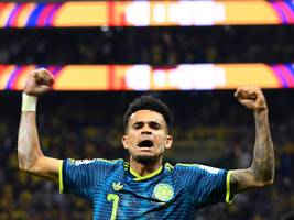 Luis Díaz für Kolumbien: Erstes WM-Spiel, erste Vorlage, erstes Tor, erste Trophäe