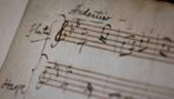 Wolfgang Amadeus Mozart: Bislang unbekanntes Kompositionsheft von Mozart in Paris entdeckt