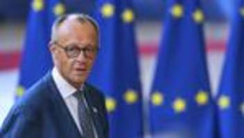 eu-gipfel in brüssel: merz nennt vorschlag für eu-haushalt »viel zu hoch«