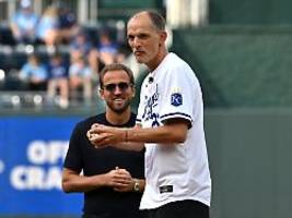 hut ab: kane staunt: tuchel überzeugt auch beim baseball