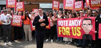 großbritannien: andy burnham und keir starmer - der premier und sein rivale