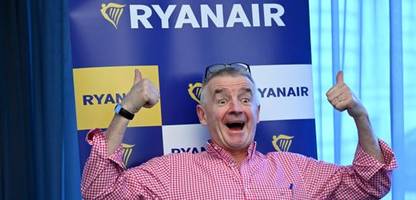 Ryanair: Michael O'Leary bleibt bis 2032 Chef der Fluggesellschaft