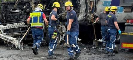 Tödlicher Unfall auf der B17: „So einen extremen Einsatz hatten wir die vergangenen 20 Jahre nicht“