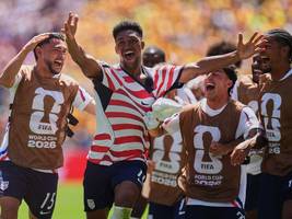 Einzug der USA in nächste Runde: Sie glauben dran, WM-Favorit zu sein