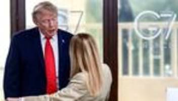 Italien und die USA: Meloni gibt barsche Antwort auf neue Kritik von Trump