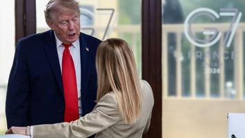 vom foto-spott zur rache: trump eskaliert streit mit meloni wegen iran
