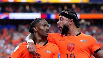 oranje im rausch: niederlande bei 5:1 gegen schweden endlich in wm-form