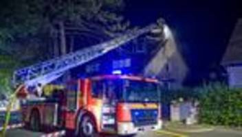 Brände: Wohnungsbrand in Hannover - Haus nach Feuer unbewohnbar