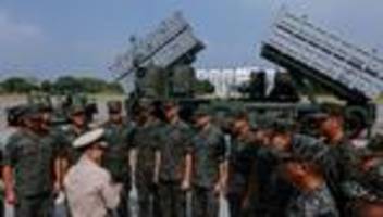 Republik China: Taiwan übt Kampfbereitschaft für den Fall eines chinesischen Angriffs