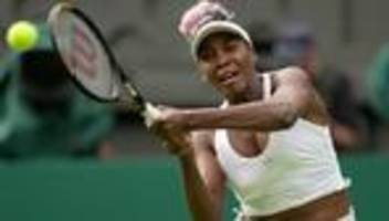 Tennis: Venus Williams freut sich auf Wimbledon-Doppel mit Serena