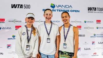 Berlin Tennis Open: Aufschlag für die Steffi Grafs von morgen – trotz Unwetter
