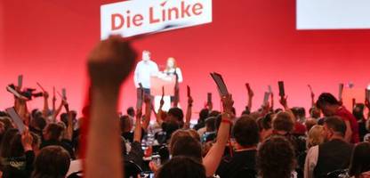 parteitag in potsdam: linke beschließen diätendeckel für abgeordnete