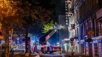 Feuer in Hotel nahe dem Hamburger Hauptbahnhof – 14 Verletzte