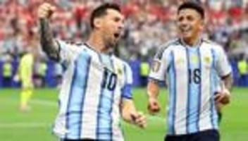 Fußballweltmeisterschaft: Lionel Messi krönt sich zum WM-Rekordtorschützen
