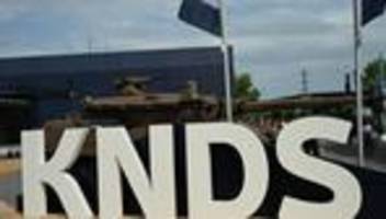 rüstungskonzern: berlin und paris einigen sich zu einstieg des bunds bei knds