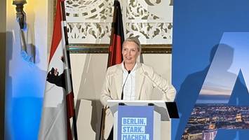Von AfD-Anhängern umjubelt: Alice Weidel im türkischen Hochzeitssaal