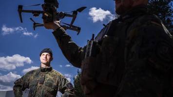 wie die bundeswehr in einem gefecht mit drohnen arbeiten würde