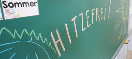 gute nachricht für alle schüler: an dieser schule gibt es die ganze woche hitzefrei