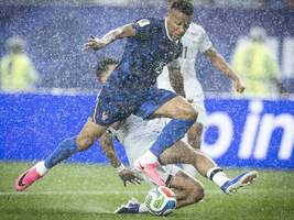 Frankreich gewinnt gegen den Irak: Erst ein heftiges Unwetter – und dann auch noch Kylian Mbappé