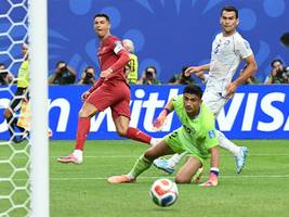 Ronaldos zweiter Auftritt mit Portugal: Sechste WM, zum sechsten Mal Torschütze