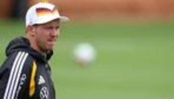 Fußball-Nationalmannschaft: Erst Regen, dann Sonne: Nagelsmann startet Ecuador-Countdown
