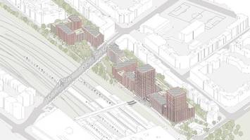 Neues Stadtquartier entsteht am Bahnhof Gesundbrunnen: So soll es aussehen