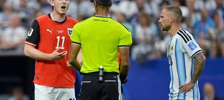 Gregoritsch spielt, Argentinien jubelt