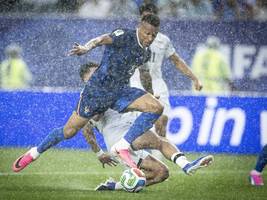 Frankreich gewinnt gegen Irak: Erst ein heftiges Unwetter – und dann auch noch Kylian Mbappé