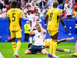 0:0 gegen ghana: england erlebt eine abkühlung im dauerregen