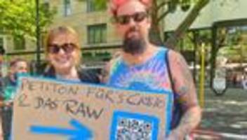 Kultur: Protest auf dem Ku'damm für Erhalt des RAW-Geländes