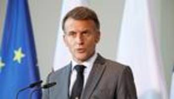 E5-Gipfel in Berlin: Emmanuel Macron sichert USA europäisches Engagement für die Nato zu
