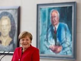 Gemälde für das Kanzleramt: Merkel hat sich doch noch porträtieren lassen