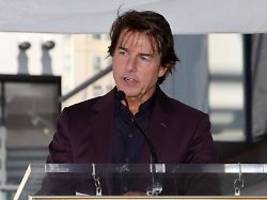 Neuer Look für neuen Film: Tom Cruise zeigt sich mit Bauch und Halbglatze