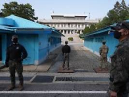 schwer gesicherte grenze: nordkoreanischer soldat flieht offenbar nach südkorea