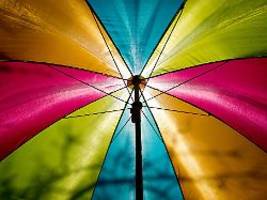 uv-schutz inklusive?: nur ein sonnenschirm ist gut