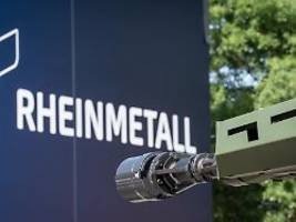 schwerer rückschlag: rheinmetall erleidet rekord-kurssturz