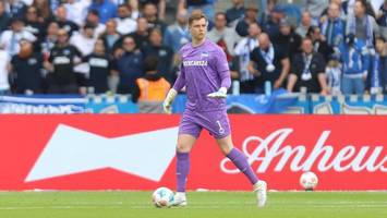 So steht es um die Zukunft von Hertha-Torhüter Tjark Ernst