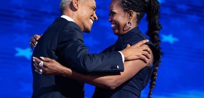 Michelle und Barack Obama schwärmen von ihrer Beziehung