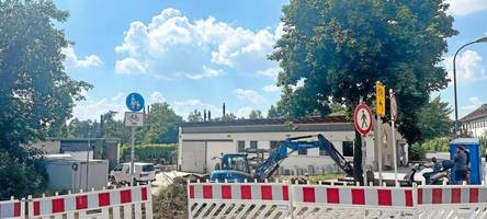 Fußweg zum Bahnhof Haunstetterstraße ist gesperrt