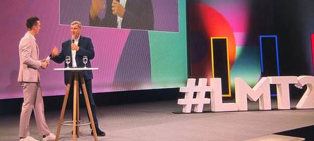 Moderator statt Ministerpräsident? Markus Söder verrät bei Lokalmedientagen mögliche Zukunfts-Pläne