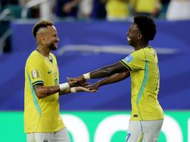 Brasilien besiegt Schottland: Vinícius trifft und trifft – und Neymar ist zurück