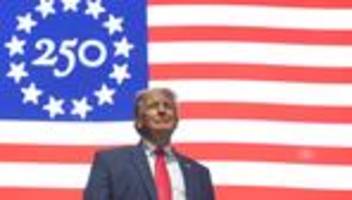 Feier zu 250 Jahren USA: Trump eröffnet Jubiläumsfeiern: «Amerika ist zurück»