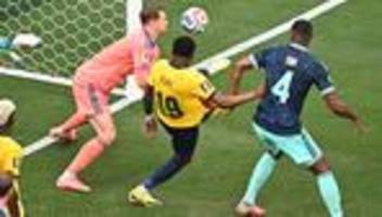 Fußball-Nationalmannschaft: Heftiger Dämpfer im Finalstadion nach Traumstart durch Sané